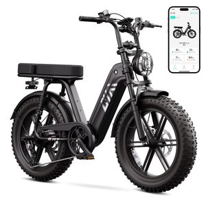 จักรยานเสือภูเขาไฟฟ้า R7 Fatbike 48V ลิเธียม สปอร์ต ขนาด 20 นิ้ว โครงเหล็ก ยางอ้วน - Product Image 3