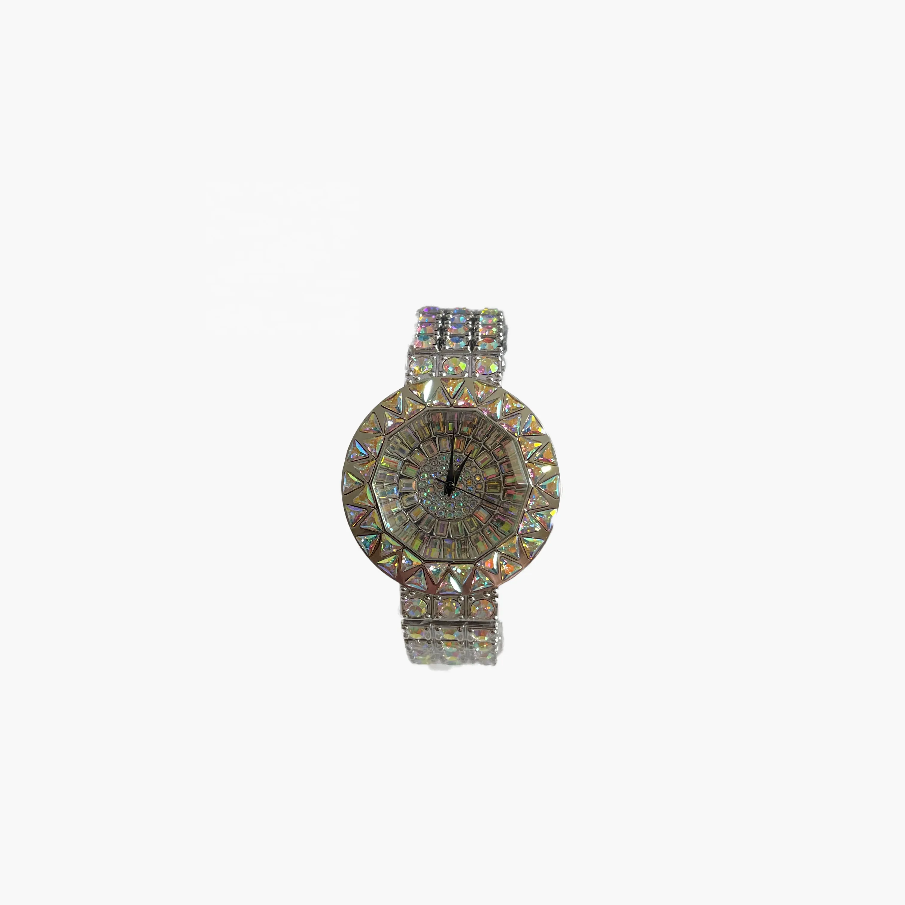 프로모션 가격 숙녀 석영 시계 여성 시계 패션 여성 시계 수입 다이아몬드 진공 도금 운동 42mm