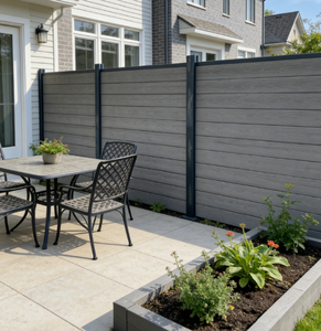 Cercado para Caballos WPC Resistente a los Rayos UV, Ecológico, de 4.5 pies de Altura, Cercado de Plástico Compuesto, Modelado 3D para Paneles de Jardín - Product Image 6