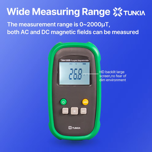 TM4100B Digitaler Tragbarer Niedrigmagnetfeld-Tester <span class=keywords><strong>Fluxgate</strong></span>-<span class=keywords><strong>Magnetometer</strong></span> 0~2000μT Genauigkeit 1% oder 2% - Product Image 2