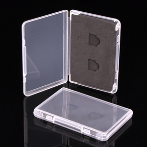 SUNSHING 14mm Single DVD Case with <b>SD</b> <b>Card</b> Holder Hard Plastic <b>SD</b> <b>Memory</b> <b>Card</b> Case Good Quality CF TF XD XQD SDHC <b>Card</b> Protector - Product Image 6