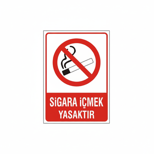 No Smoking Vinyl <b>Sign</b> - Product Image 4