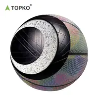 TOPKO Butyl Liner PU Haut basketball Hergestellt für das Indoor-und Outdoor-Training Basketballs piele Größe 7 bunte Basket bälle