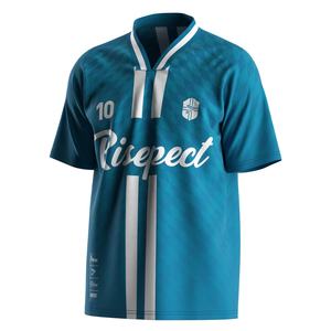 เสื้อฟุตบอลปักลาย ออกแบบด้วยปกคอวี และผ้าที่ระบายอากาศได้ดี เหมาะสำหรับการแข่งขันบนสนาม - Product Image 1