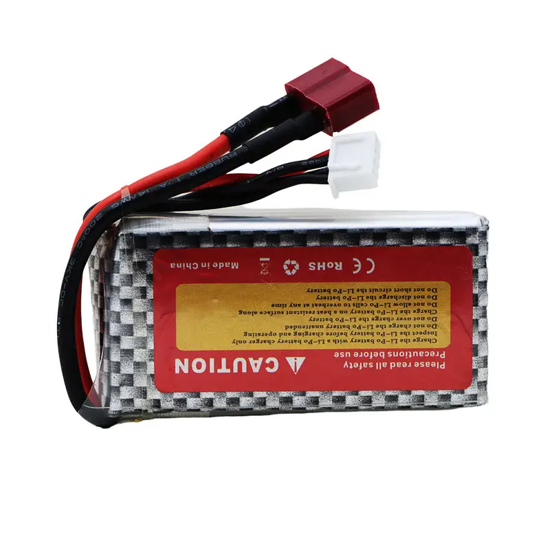 Rechargeable RC Lipo Battery Pack 3S 11.1V 1500mAh 30C Drone Batteries for FPV Drone