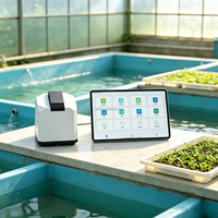 Medidor Portátil de Calidad del Agua, Analizador de DQO, Amoníaco, Nitrógeno, Fósforo Total, Sólidos Suspendidos, para Agricultura, Riego, Suelo y Agua