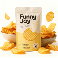 Sacs Doypack à Fermeture Ziplock Personnalisés avec Logo Imprimé par Gravure, Qualité Alimentaire, Prix Usine, pour Emballage de Chips et de Sucre