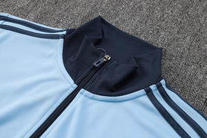 Chaqueta Deportiva Corta con Cremallera Completa, Estampada, de Secado Rápido, para Otoño/Invierno, Estilo Retro, Clubes Europeos, Competición de Fútbol Argentina 26/27 - Product Image 3