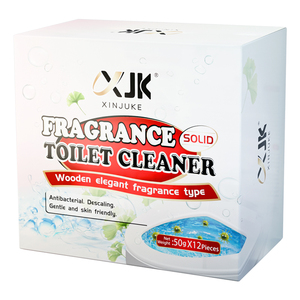 Vente en gros de comprimés nettoyants pour drain de toilette parfumés au citron et à l'orange, 50 g, 5%-15% d'ingrédients actifs pour une élimination efficace des taches - Product Image 4