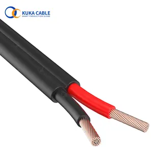 Solar Power Jacket 1x 4mm2 1x6mm2 Dc Pv Solar Panel Cable Solar Tabbing Wire Manufacturer Competitive Price Xlpe Dc Solar Cable