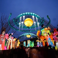 Ocean Art Theme Laterne für Ausstellung Zigong Tradition Laterne dekorativ für Vergnügung spark