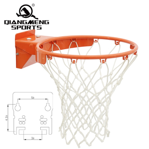 Cerchio da basket Breakaway di dimensioni ufficiali da 18 "di alta qualità con doppia molla di compressione - Product Image 2