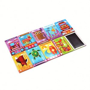 Manufactory Wholesale Custom Cartoon Souvenir Sticker Maker Metal City Gifts Magnetic Tin <b>Fridge</b> Magnet - Product Image 6