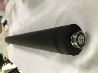Rouleau encreur Bonedry GTO52 55 mm x 575 mm, rouleau en caoutchouc résistant à l'alcool, longueur totale 596 mm, pièces détachées pour presse offset