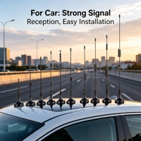 Antenne magnétique 4G LTE GSM GPRS mâle RG174 2400-2500MHz omnidirectionnelle pour routeur de voiture externe à petite ventouse