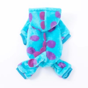 Manteau de cosplay dinosaure en coton écologique, vintage, chaud, mignon et amusant, imprimé, pour petits chiens/chiotons - Collection Hiver/Printemps - Product Image 5