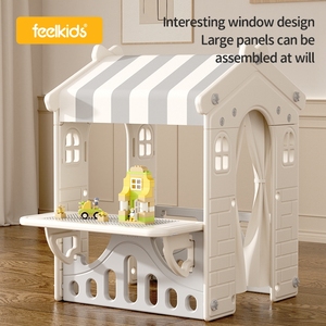 Nhà chơi trong nhà bán chạy cho trẻ em, phòng chơi trẻ em, thiết bị sân chơi, cầu trượt nhựa cho trẻ em, đồ chơi trượt - Product Image 3