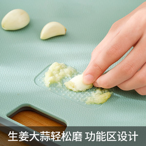 FaSoLa Double-Sided Sloping Cutting Board PP Rectangle Non-Slip For Home Use Sturdy Thick Dishwasher Safe - Product Image 4