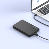 2.5 inci USB 2.0 ke SATA Laptop Hard Drive Case mekanik Solid State Drive kotak kinerja tinggi kategori produk