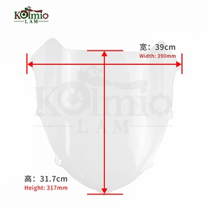 KOLMIO-LAM adapté pour <span class=keywords><strong>APRILIA</strong></span> RS 50 RS <span class=keywords><strong>125</strong></span> 1993-1995 pare-brise déflecteur de vent moto pare-brise - Product Image 6