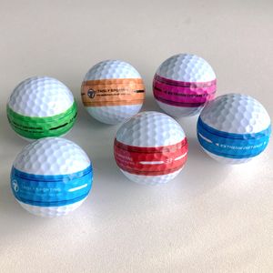 批发2/3/4层高尔夫球定制标志锦标赛耐用长距离专业高尔夫球 - Product Image 5