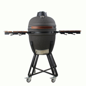 Đồ dùng làm vườn Auplex Kamado Joe 18 inch bằng gốm tráng men mờ, lò nướng than BBQ ngoài trời - Product Image 6