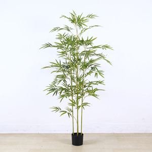 Plante <span class=keywords><strong>en</strong></span> <span class=keywords><strong>pot</strong></span> de <span class=keywords><strong>bambou</strong></span> artificiel <span class=keywords><strong>en</strong></span> promotion avec tige <span class=keywords><strong>en</strong></span> plastique détachable pour la décoration intérieure - Product Image 3