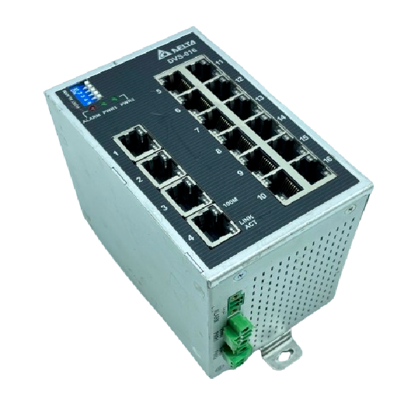 New Plc Network Switch Unmanaged 16 Ports Wide Temp Ethernet Swi Rj45 Dvs-016w01