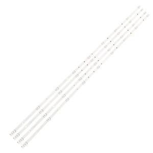 Bande LED de rétroéclairage en gros d'usine XS-2457 JL.D50091330-296AS/DS-M_V01 DELD50BK 4X9 0001 compatible avec les bandes LED <span class=keywords><strong>PPTV</strong></span> PTV-50VU4 50C4 K50 - Product Image 1