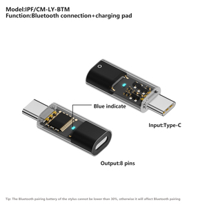 <span class=keywords><strong>Adaptateur</strong></span> OTG 8 broches mâle vers USB-C femelle |   Convertisseur de charge dédié pour <span class=keywords><strong>Apple</strong></span> <span class=keywords><strong>Pencil</strong></span> et appareils mobiles de 1ère génération - Product Image 5