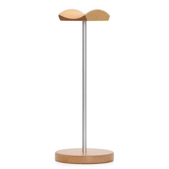 Wholesale Gaming Headset Stand Display Wooden Headphone Stand Holder for Desk