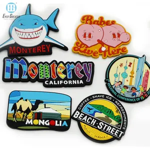 Manufacturer Customised High Quality Promotional Gift City Tourism Souvenirs 3d Fridge Magnets For Refrigerator Decoration