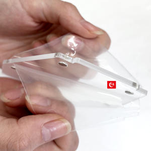 TX şeffaf akrilik kalem teşhir rafı kutu evcil güçlü manyetik örümcek böcek kutusu için peyzaj sürüngenler diğer küçük - Product Image 5