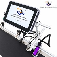 Imprimante jet d'encre TIJ industrielle IPS-8101 10 pouces en ligne pour le codage de codes-barres, QR codes et dates de lots sur sachets et sacs en plastique