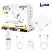 Android TV Box Amlogic S905x5m, 4GB de RAM, 128GB, Decodificación 8K, Wifi de Doble Banda, Control Remoto por Voz, Alto Rendimiento