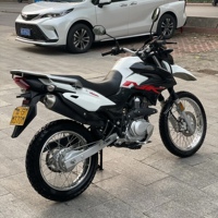 Moto tout-terrain d'occasion Haojue NK150 150cc à essence, durable et économique pour les trajets quotidiens et les aventures des adultes