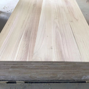 Tableros de <span class=keywords><strong>madera</strong></span> maciza de alta calidad S4S Diseño moderno <span class=keywords><strong>Kiri</strong></span> Paulownia Poplar Radiata Pine FJ EG Paneles para uso en muebles - Product Image 4