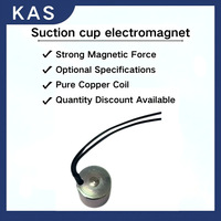 Électro-aimant à ventouse KAS AX1615 à installation filetée, composant électronique pour serrures de porte