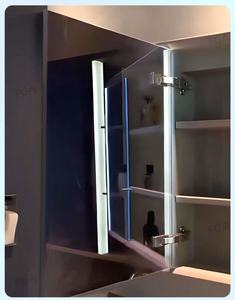Dobradiça de Armário com Fechamento Suave para Porta de Vidro, <span class=keywords><strong>110</strong></span> Graus, Dobradiça de Ferro para Móveis, Sem Furo, Cozinha, Quarto, Hospital - Product Image 6