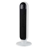 Chauffage d'appoint numérique portable PTC avec oscillation, 2000W, télécommande et contrôle par application, ventilation, économe en énergie, en plastique, pour bureau