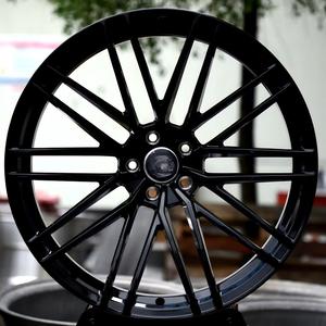Jantes en alliage d'aluminium forgé <span class=keywords><strong>ABT</strong></span> 10Y, <span class=keywords><strong>18</strong></span>, 19, 20, 21, 22 pouces, noir brillant, 5x112, pour Audi C8 <span class=keywords><strong>RS6</strong></span>, Audi C7 RS7, Audi B9 RS4, VW - Product Image 1