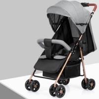 Poussettes pour bébés SHUANGXING SX-TC006 avec coussinets en coton pour une assise confortable, porte-gobelet et rangement, pliables pour les bébés de 0 à 3 ans
