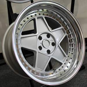 Jantes en alliage d'aluminium forgé RCSR, finition miroir, 2 pièces, 5x120, pour Ferrari 308 GTSi <span class=keywords><strong>1980</strong></span>, Chevy Silverado 1500 - Product Image 1
