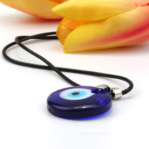 Yiwu <span class=keywords><strong>venta</strong></span> al por mayor de joyería Ojo del diablo de los hombres collar ojo cera cadena collar amuleto de paz calle de - Product Image 4