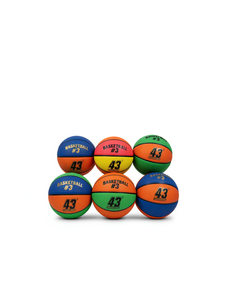 Pallone da basket 43 taglia 3 in PVC resistente per allenamento, per bambini e principianti - Product Image 1
