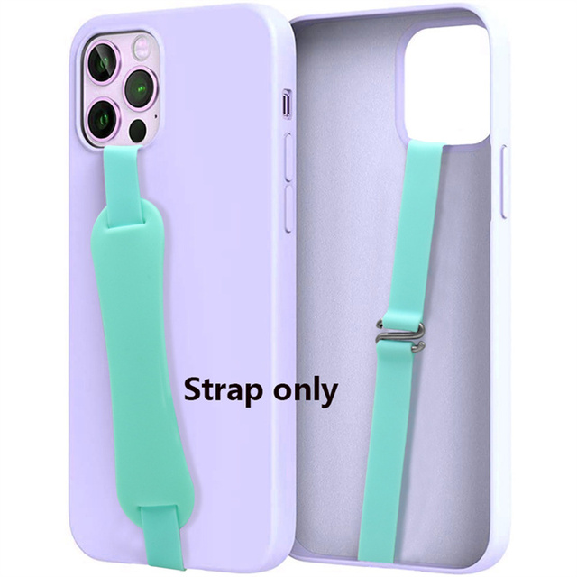 Silicone Wrist Strap for Mobile Phone Case Anti-drop Smartphone Hand Hold Finger Grip Wristband for Iphone 14 13 12 for Samsung