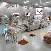 Machine de broyage de fèves de cacao en poudre LFM à prix d'usine pour le broyage des fèves de cacao