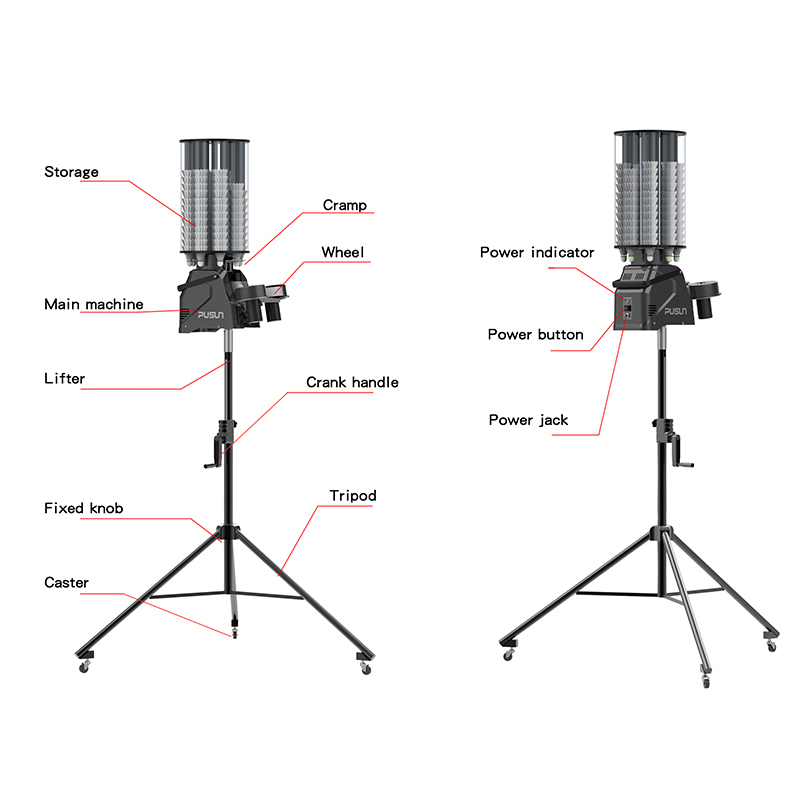 Intelligent Badminton Trainer Feeder Shuttlecock Training Machine Equipment