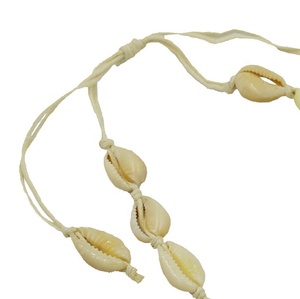 Venta caliente tahitiano Cowrie Shell collar de Gargantilla para mujeres verano playa collar - Product Image 3