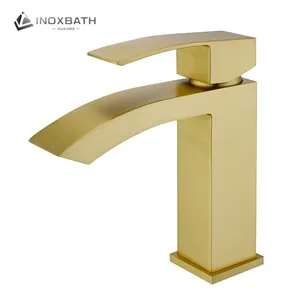 Mixer Water Faucet Modern Gold Brass Wash Basin Mixer Good Price Water Sink Faucet Tap Bathroom Faucets